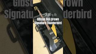 Video thumbnail for ベース買った Gibson Rex Brown Signature Thunderbird -Ebony- by ホンダネーション