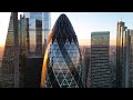 4K London From Above 2 Hour Relaxing Drone Compilation