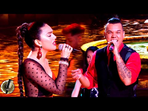 Ángela Leiva y Brian Lanzelotta le metieron flamenco a "Corazón partío" de Alejandro Sanz