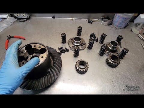 What is inside a Helical Posi Differential? Eaton TruTrac and Strange STrac internals.