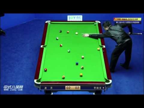 Gareth Potts vs Li Hewen (2014 Chinese 8 Ball Masters) - Part 2