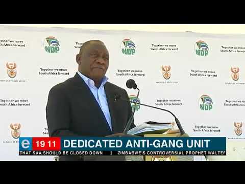 Ramaphosa promises strong action against gangsterism