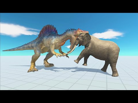Remastered Spinosaurus vs Every Unit - Animal Revolt Battle Simulator