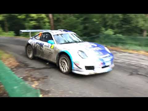 Rally Bohemia 2019 RZ 8/13  Sobota Bonus nehoda jeřáb naboural posádku Švajda Vrkoslav L17 4K video