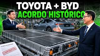 Toyota Faz Acordo Histórico com a BYD que Assusta Toda a Indústria de Carros Elétricos!