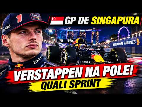 VERSTAPPEN SUPERA FERRARI E LEVA POLE DA SPRINT | GP DE SINGAPURA F1 2026
