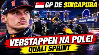 VERSTAPPEN SUPERA FERRARI E LEVA POLE DA SPRINT | GP DE SINGAPURA F1 2026