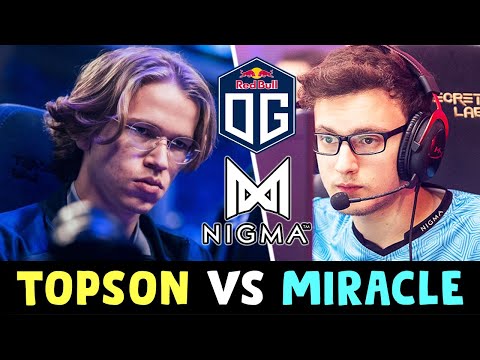Topson "Anti-Mage" vs Miracle "Terrorblade" - Who's gonna win?! DOTA 2