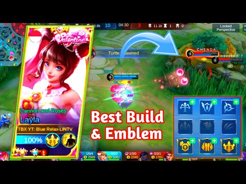 Emblem & Build Super Critical Damage For Layla - MLBB
