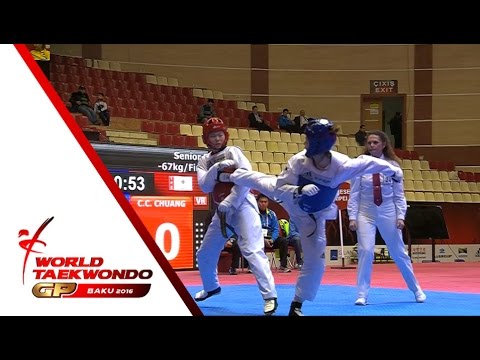 [FINAL] Female –67kg | H. OH (KOR) vs C.C. CHUANG (TPE)