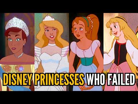 5 Forgotten Princesses by Disney