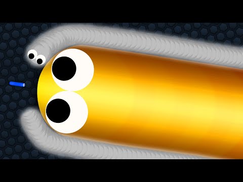 Slither.io Pro Tiny Snake vs Giant Noob Snakes - Epic Slitherio Gameplay