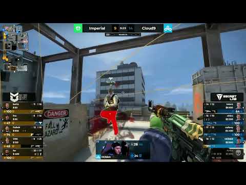 CLOUD9 vs IMPERIAL / interz - 3 quick AK kills
