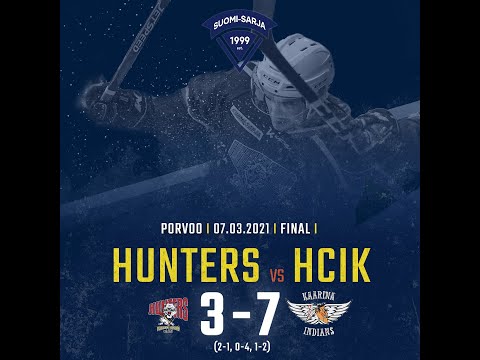 Maalikooste: Hunters - HCIK 7.3.2021