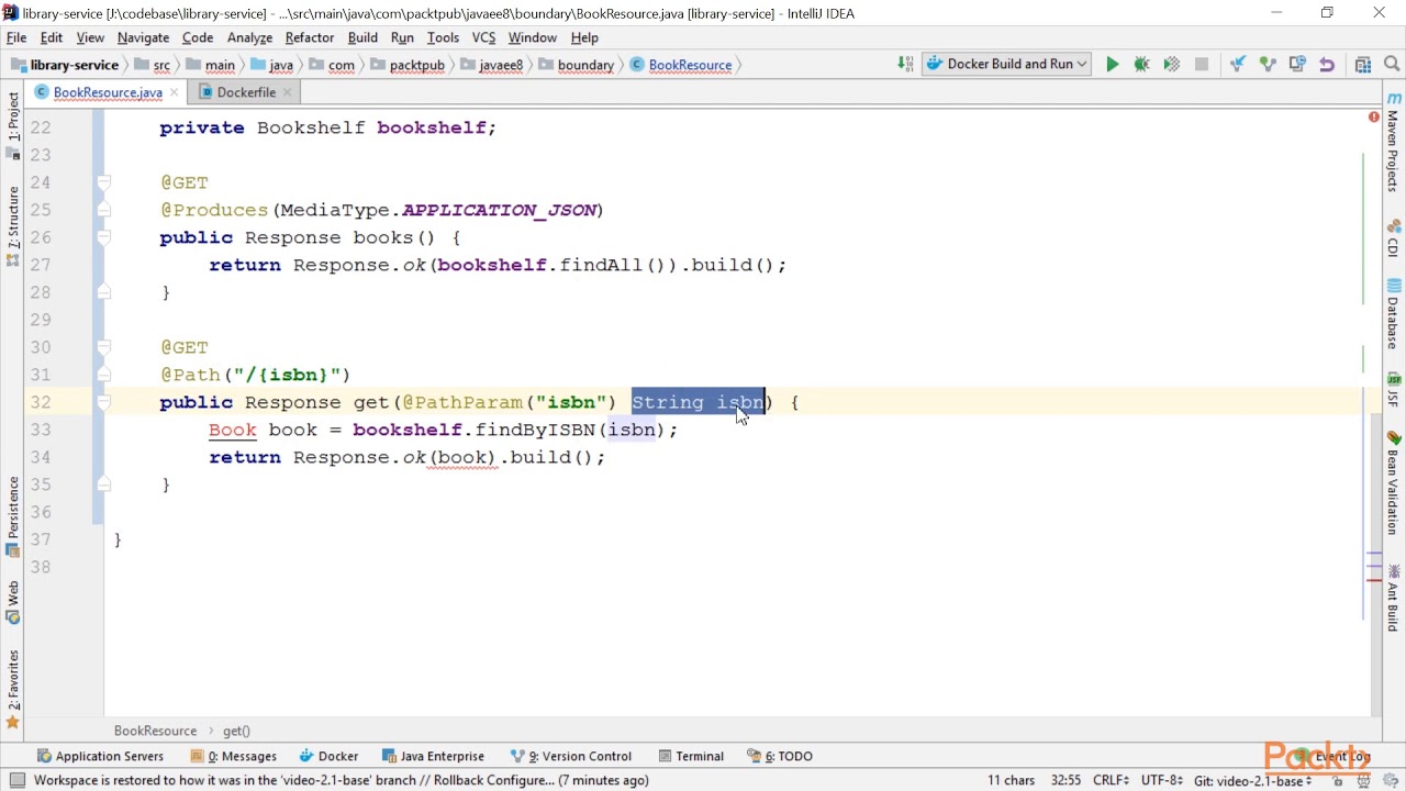 Building Web Services with Java EE 8: Implementing Basic REST APIs with JAX-RS|packtpub.com