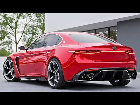 2026 Alfa Romeo Giulia FIRST LOOK – Italian Beauty Meets Beast Mode!