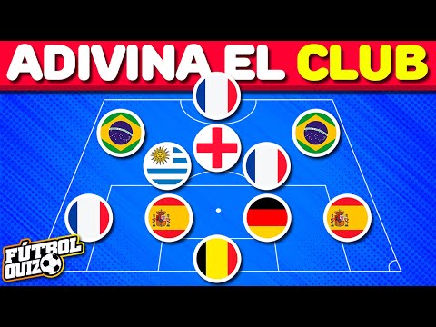 Adivina el CLUB por la NACIONALIDAD de los jugadores | Fútbol Quiz 2025