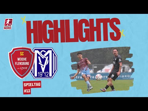 13. Spieltag Regionalliga Nord 25/26 | SC Weiche Flensburg 08 - SV Meppen | Highlights