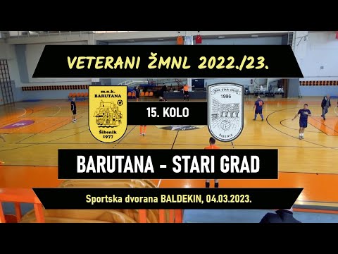 VETERANI ŽMNL: BARUTANA - STARI GRAD  1:3, 04.03.2023.