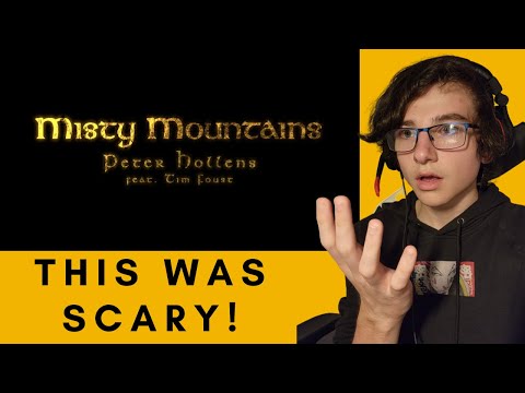 Reacting To Misty Mountain by Peter Hollens Ft Tim Foust (Humans Shouldn't Sing This Low!)