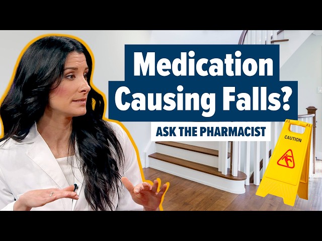 Thumbnail for video titled: Can Your Medications Increase Your Risk of Falls? ⚠️