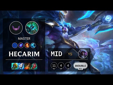 Hecarim Mid vs Kaisa - EUW Master Patch 12.5