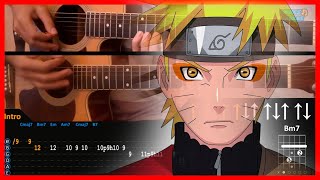 Naruto: Shippuuden OP 3 - Blue Bird | Acoustic Guitar Lesson [Tutorial + TAB + CHORDS]