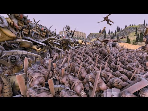 18 000 Orcs VS 12 000 Giant Ogres _ Ultimate Epic Battle Simulator 2 _ UEBS 2 _ UEBS 2022