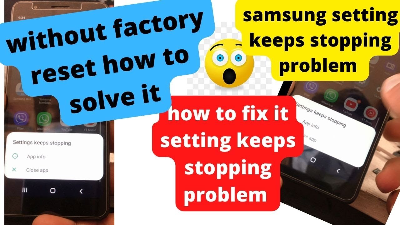 samsung m01 core settings keeps stopping | how to fix samsung setting keeps stopping |