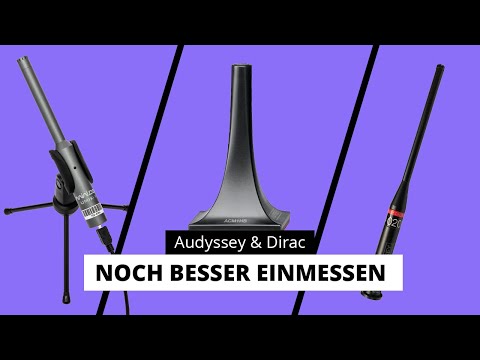Audyssey: Pro Kit, Mikrofone, Software und Dirac Live im Überblick
