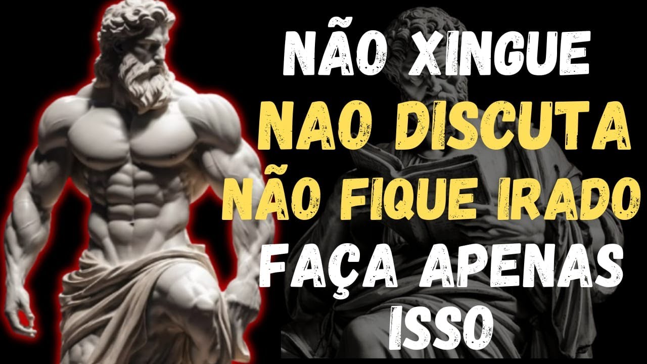 COMO NUNCA MAIS FICAR IRRITADO e INCOMODADO com NINGUÉM - Sabedoria Estoica