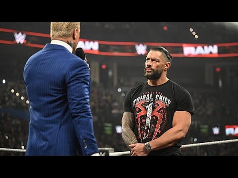 Roman Reigns,Cody Rhodes & CM Punk promo _WWE Raw 24 November 2025