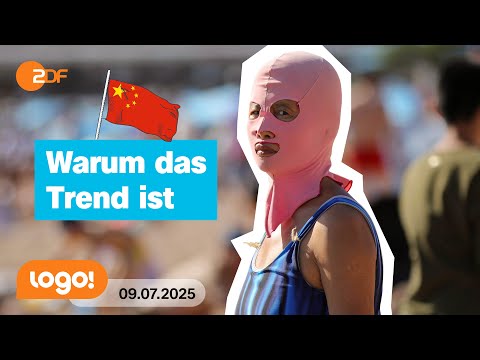 Why Chinese women wear facekinis & what that has to do with beauty | logo! news from July 9, 2025