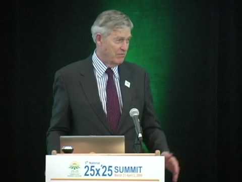25x'25 Summit 2009: Hon. Timothy Wirth, President, United Nations Foundation