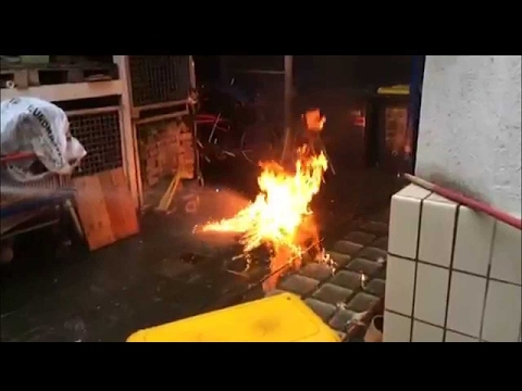 MOLOTOV Cocktail Explosion HD Slowmotion