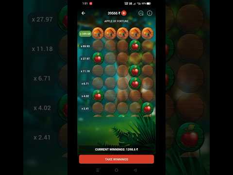 1xbet Apple of fortune tricks | Apple of fortune game | #shorts #1xbet