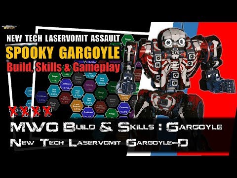 [BRxV] MWO Build & Skills : New Tech Laservomit Gargoyle