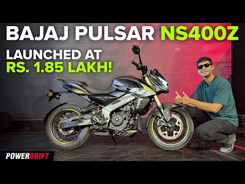 New Bajaj Pulsar NS400Z Launched At ₹1.85 Lakh | PowerDrift QuickEase
