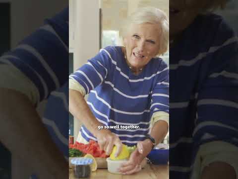 Fresh watermelon, feta, cucumber and mint salad