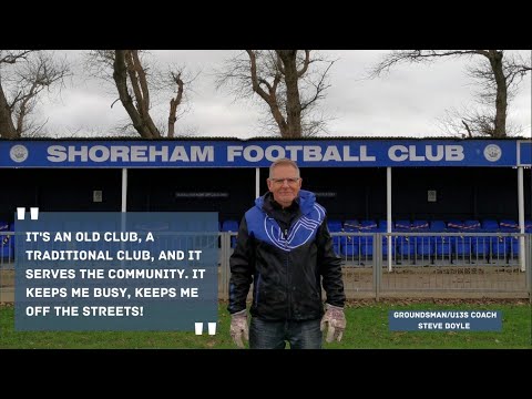 Meet Shoreham FC - Steve Boyle (Groundsman/U13s Coach)