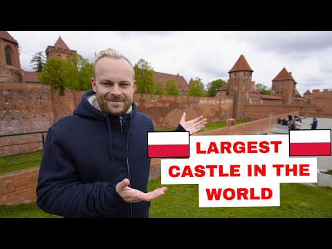 We went to the LARGEST Castle in the World! Malbork Castle, Poland | Vlog |
