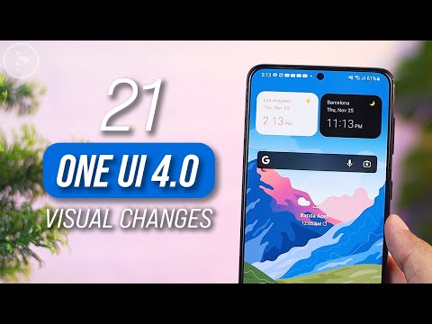 21 One UI 4.0 Visual Changes on Android 12 Update for Samsung Smartphones