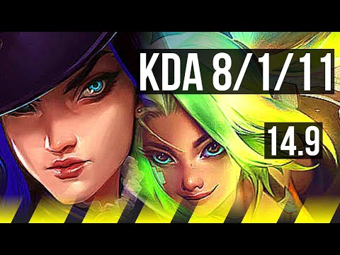 CAITLYN & Karma vs ZERI & Rakan (ADC) | 8/1/11, Legendary | EUW Diamond | 14.9