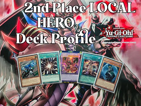 Yu-Gi-Oh! 2nd Place HERO Deck Profile July 2023 DEUTSCH