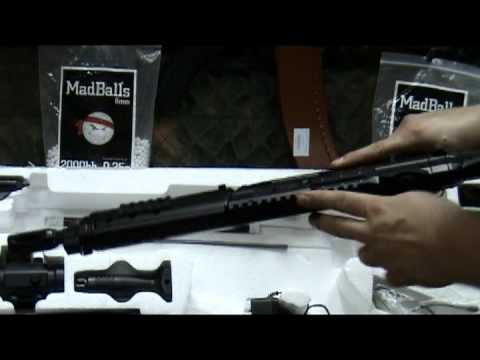 TANIEMILITARIA.PL - PREZENTACJA MODELU ASG SIG SAUER 552 ( M82 ) - FIRMY DOUBLE EAGLE