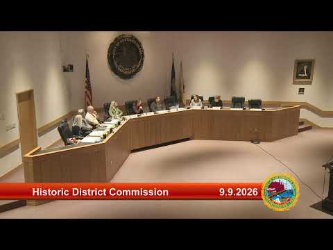 9.9.2026 Historic District Commission