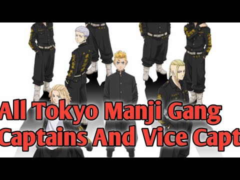 All Captains and Vice captains of tokyo Manji Gang ( Tokyo Revengers)