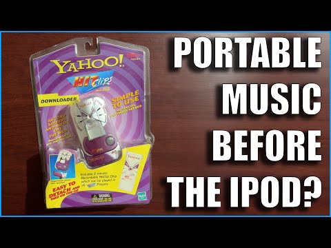 Portable Music 25 Years Ago? Yahoo Hit Clips Downloader! Review & Unboxing!