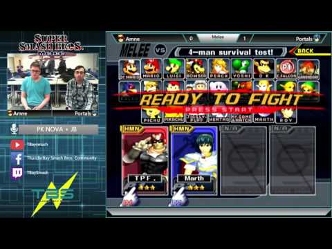Portals (Marth) Vs Amne (Falcon)- Melee Top 8