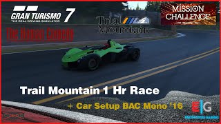 The Human Comedy - Trial Mountain 1HR  Race  Gold - Difficulty Hard - Gran Turismo 7 - Missions